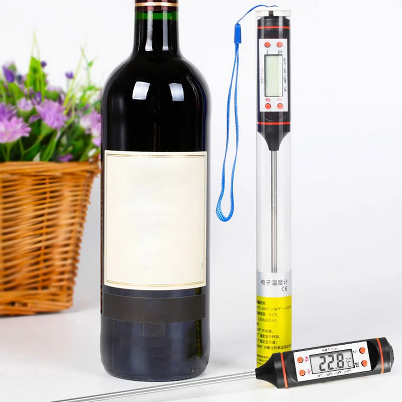 Цифровой кухонный термометр для мяса электронный измеритель температуры