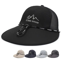 wide visor sun hat men women summer breathable mesh baseball cap fashion adult outdoor sport fishing golf snapback gorras mz0175