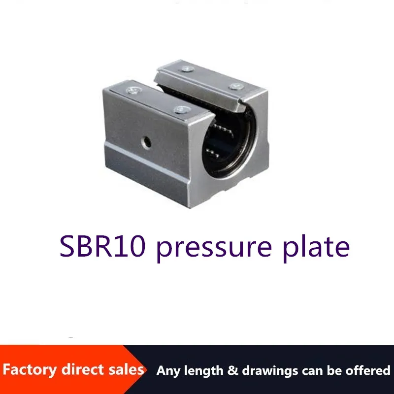 

Hot Selling High Quality Straight Open Type Box Steel Pressure Holding Plate Slider Bearing SBR10