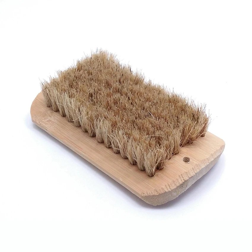 Новые деревянные руки и грива щетка с щетиной для маникюра педикюра очистки