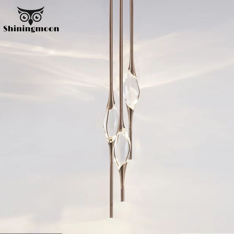 Современные подвесные светильники в виде капли воды скандинавский светодиодный