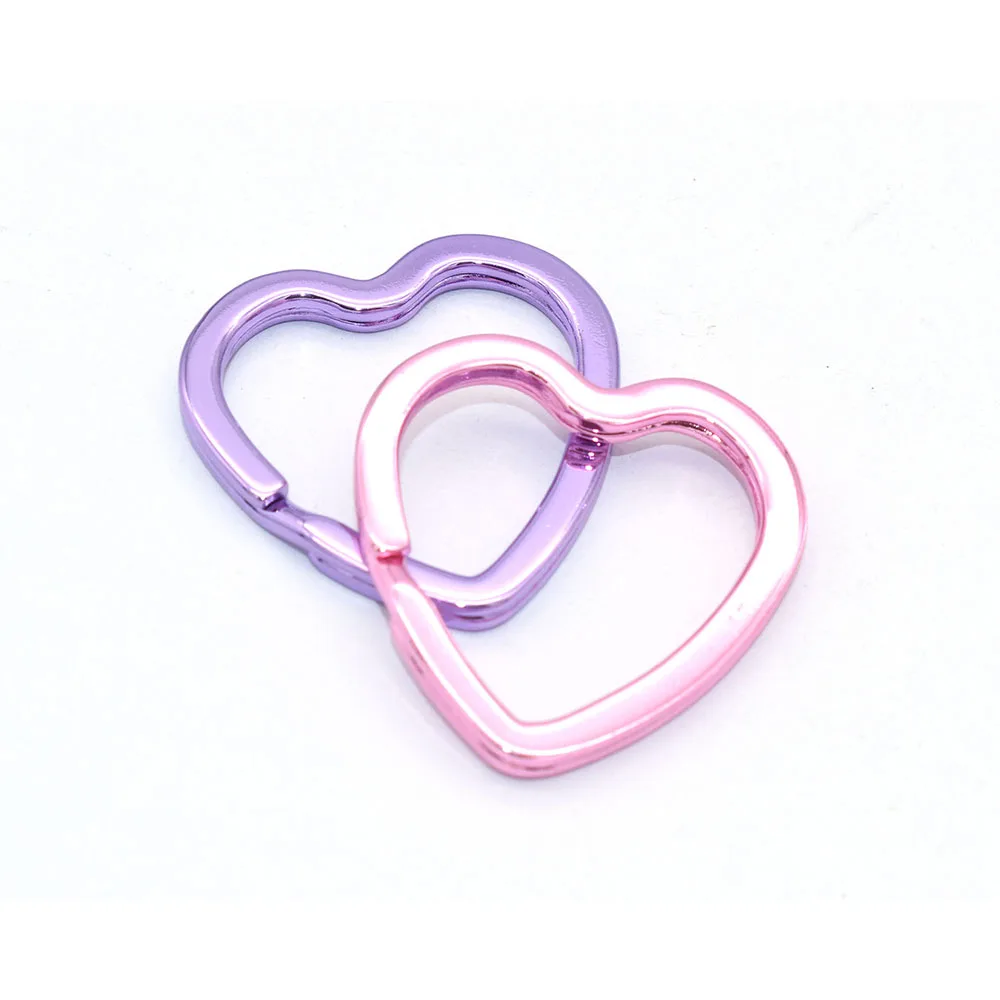 Кольцо для ключей 30 мм в виде сердца | Дом и сад