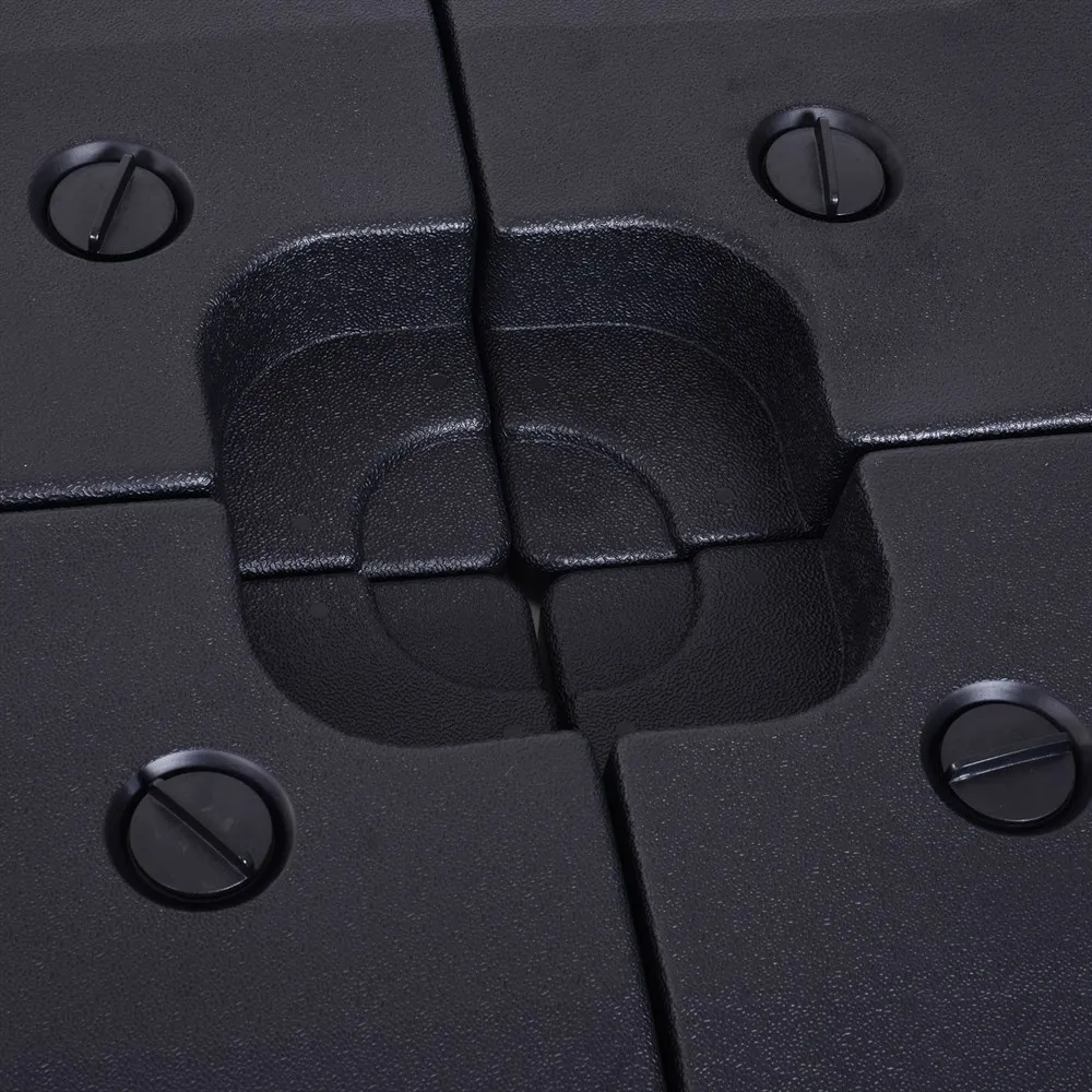 Outsunny набор 4 поперечных основания для зонтов Riempibili с водой и песком сад 51x51x12