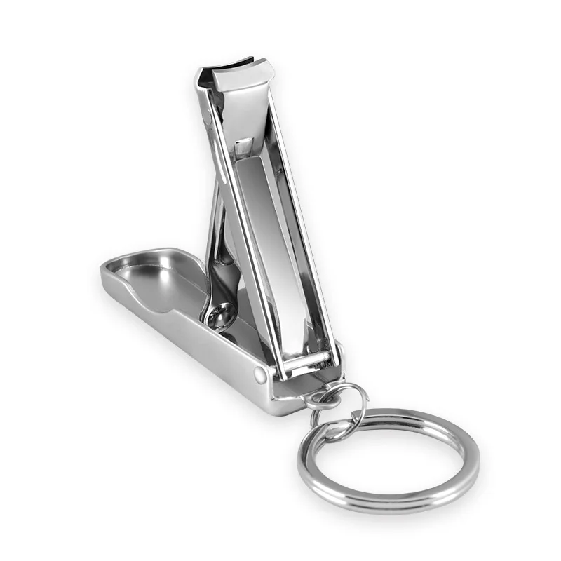 

nail tools Leather portable nail clipper trimmer stainless steel toenail tool with nail file