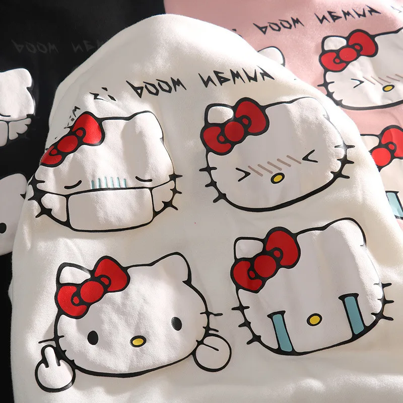 Harajuku Cartoon Women Hoodies Korean Cute Oversize Long Sleeve Autumn New Sweatshirts Japanese Kawaii Streetwear Hoodie | Женская
