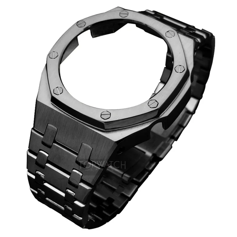 

3nd Ga2100 METAL Strap 3rd for GA2100 Metal Watch Strap Bezel Case Third Band Upgrade 3 Generation GA2110 Wholesale Accessories