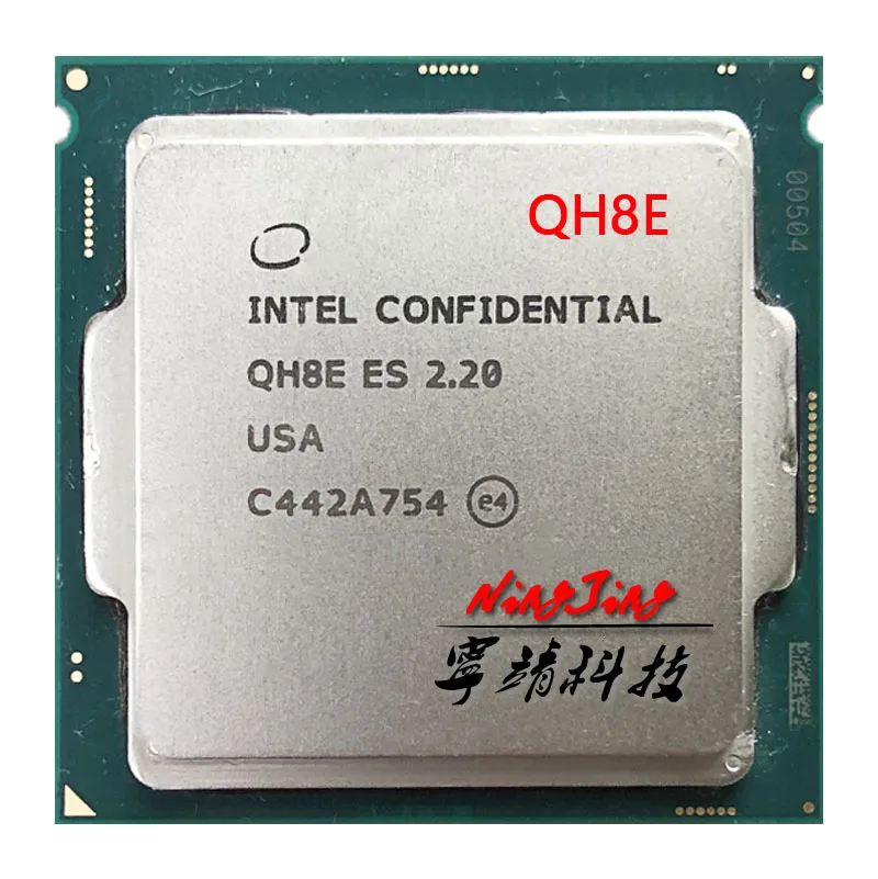 Четырехъядерный процессор Intel core i7 es QH8E 2 ГГц Восьмиядерный L2 = 1 м L3 8 6700K 6400T LGA