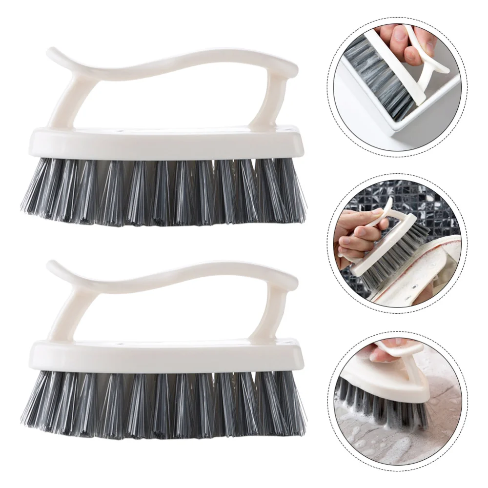 

2 Pc Household Brush Multi-function Shoe Brush Clothes Brush Cleaning Brush