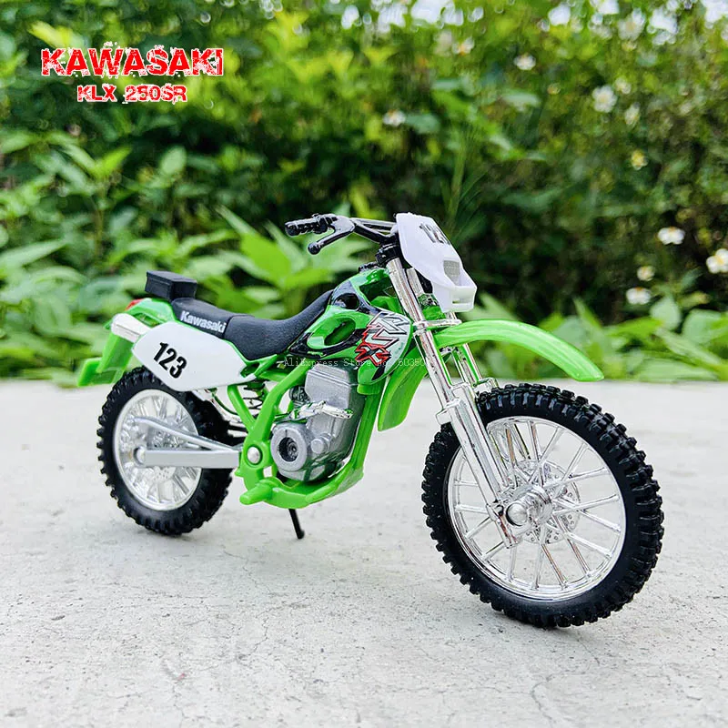 Модель мотоцикла Maisto 1:18 Kawasaki KX 250 F, литье под давлением, коллекция из сплава, хобби, игрушка, подарок, мотоцикл для бездорожья от AliExpress WW