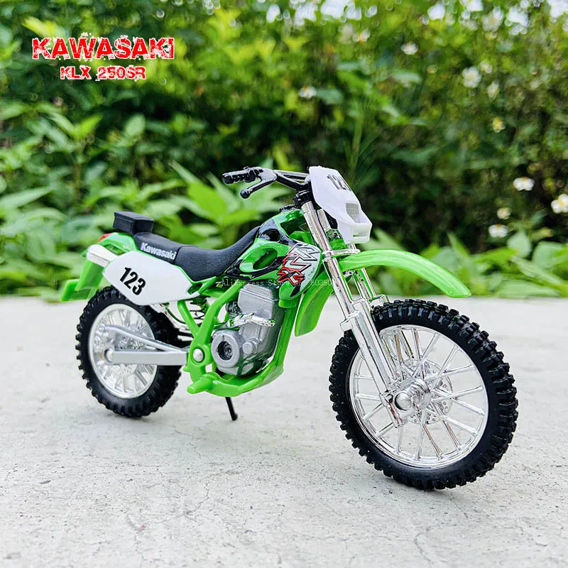 Модель мотоцикла Maisto 1:18 Kawasaki KX 250 F литье под давлением коллекция из сплава хобби