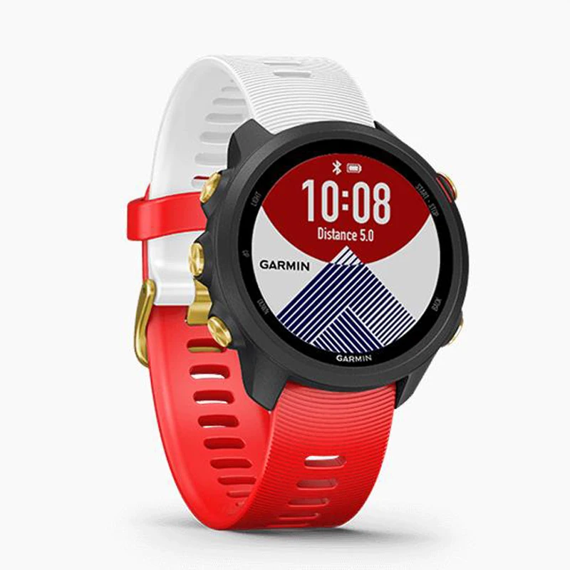 20 мм спортивный силиконовый ремешок для наручных часов Garmin Forerunner 245 245M 645 Vivoactive 3