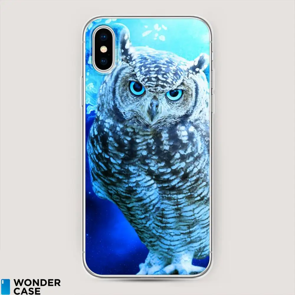 Чехол Силиконовый для iPhone XS (10S) защитный тонкий мягкий бампер с рисунком|Бамперы|