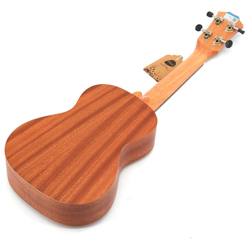 23 &quotКонцерт Гавайская гитара Мини 4 струны из Сапеле тела Fishbone узор