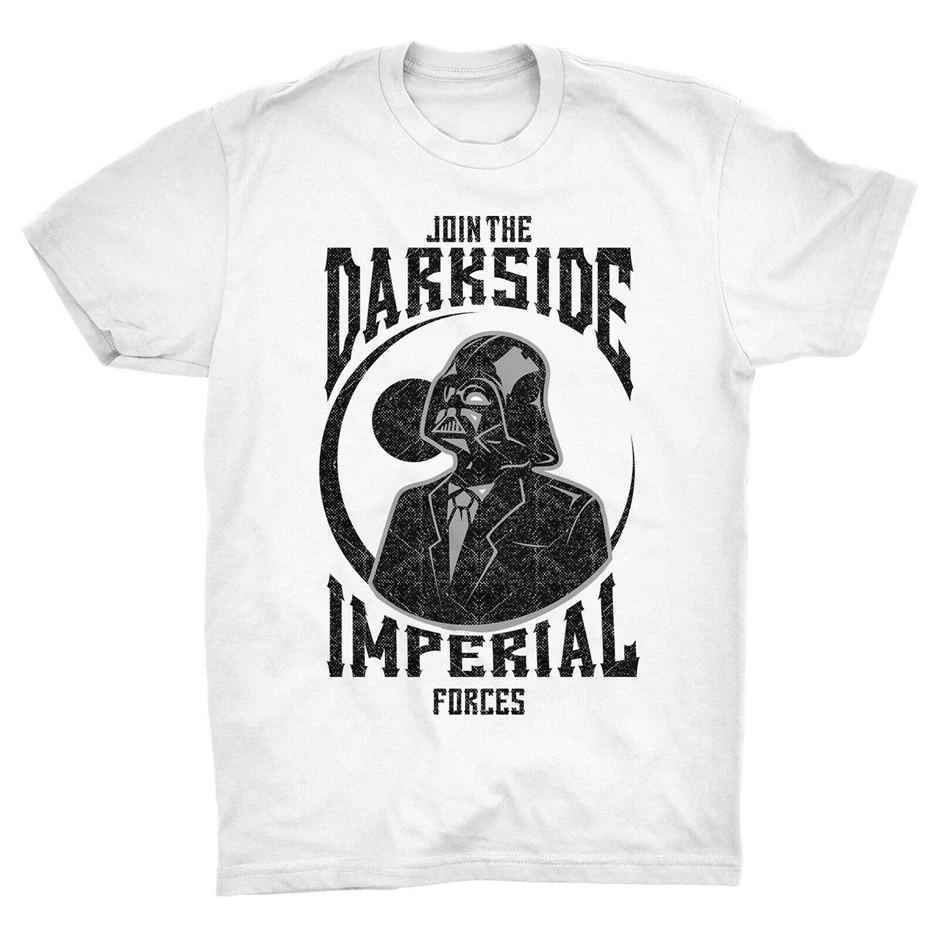 Футболка с надписью Join The Dark Side Darth Vader Star Wars Анакин Скайуокер Звезда смерти