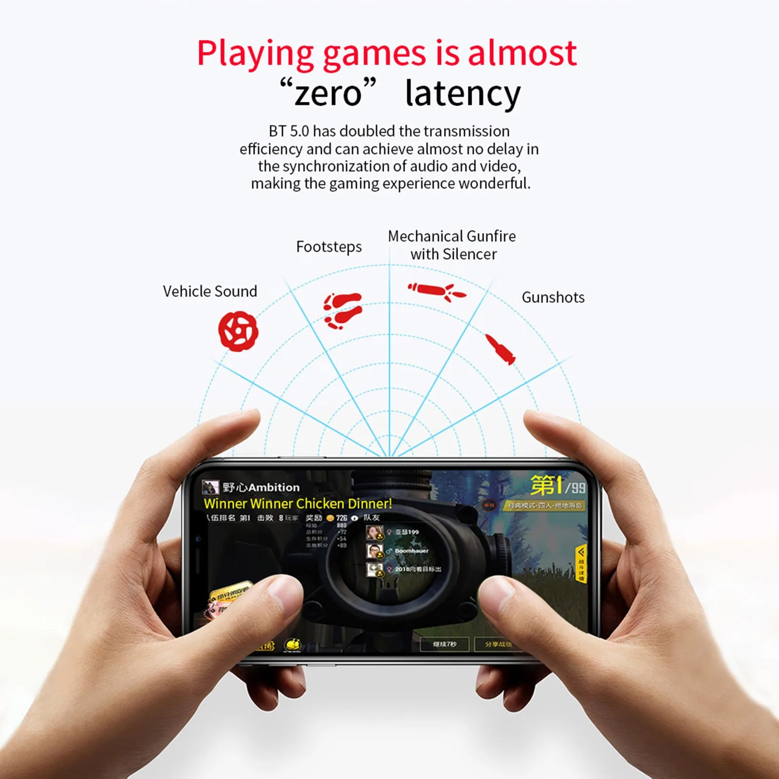 Bluetooth-гарнитура бинауральная с зарядным отсеком двусторонняя стереогарнитура