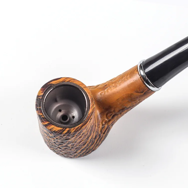 Фильтр бакелитовые курительные трубки травы изогнутые для табака новая