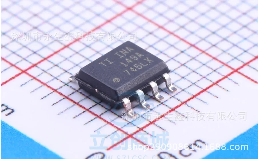 

Free shipping INA149AIDR SOIC-8 INA149A SOP8 10PCS