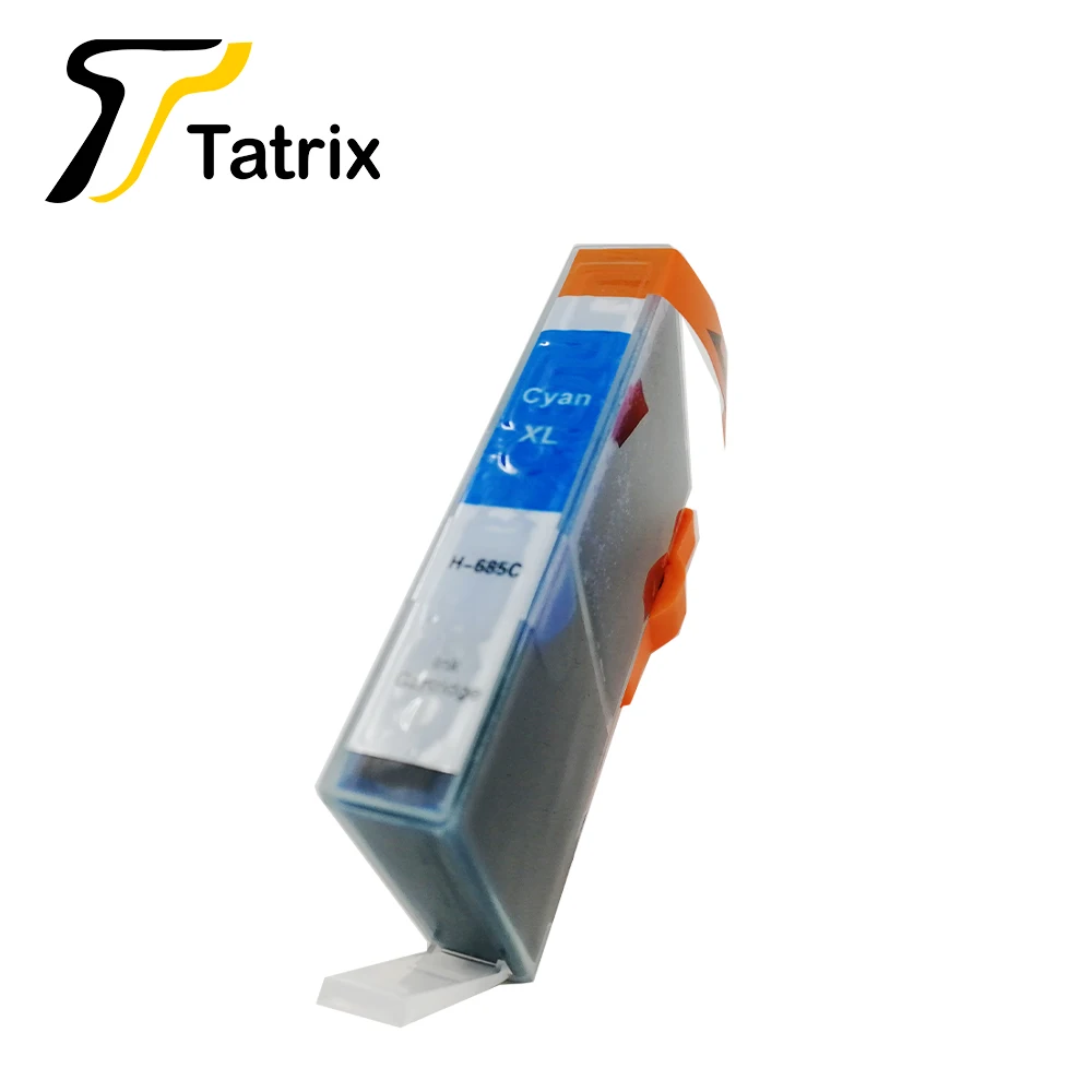 Tatrix 4 шт. для hp 685 hp-685 переработанного чернильного картриджа Photosmart с чернилами Deskjet