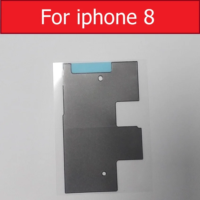 Термостойкий стикер с ЖК-дисплеем металлический чехол для iphone 5 5s 5c se 6 6s 8 Plus X XR XS MAX