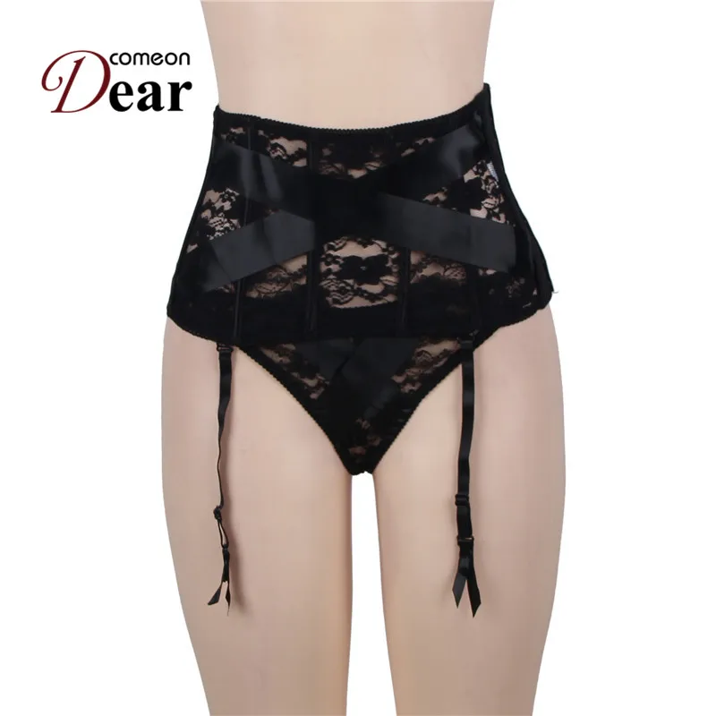 Comeondear PA5080 модное сексуальное женское белье с высокой талией, подтяжки, сексуальные подвязки, Чулки с поясом, фантазия, сексуальные эротические подвязки
