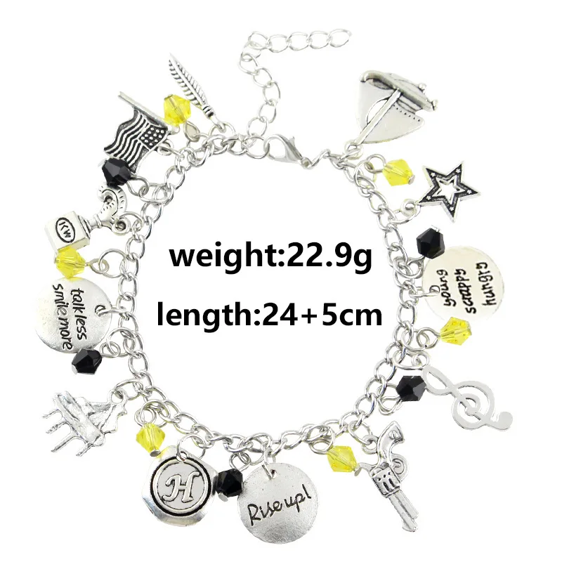 Музыкальный браслет с изображением музыкальной звезды пистолета музыкального