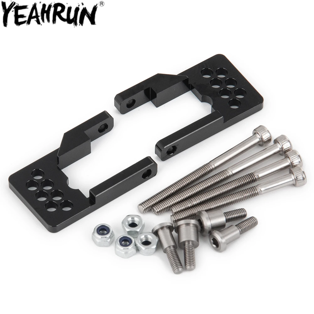 

YEAHRUN RC Car Rear Pull Rod Mount Kit for 1/14 Tamiya CC01 RC Climbing Car Upgrade Accessories