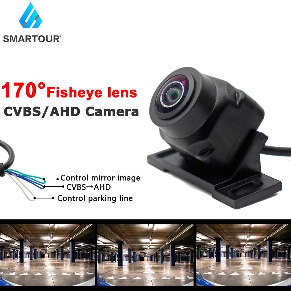 Новинка AHD 1080P/720P ночное видение объектив рыбий глаз задний вид автомобиля CVBS