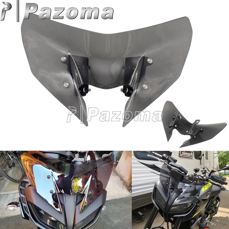 2017 2018 2019 ветровое стекло для уличного велосипеда Yamaha MT 09 FZ FZ09 ветрозащитный экран