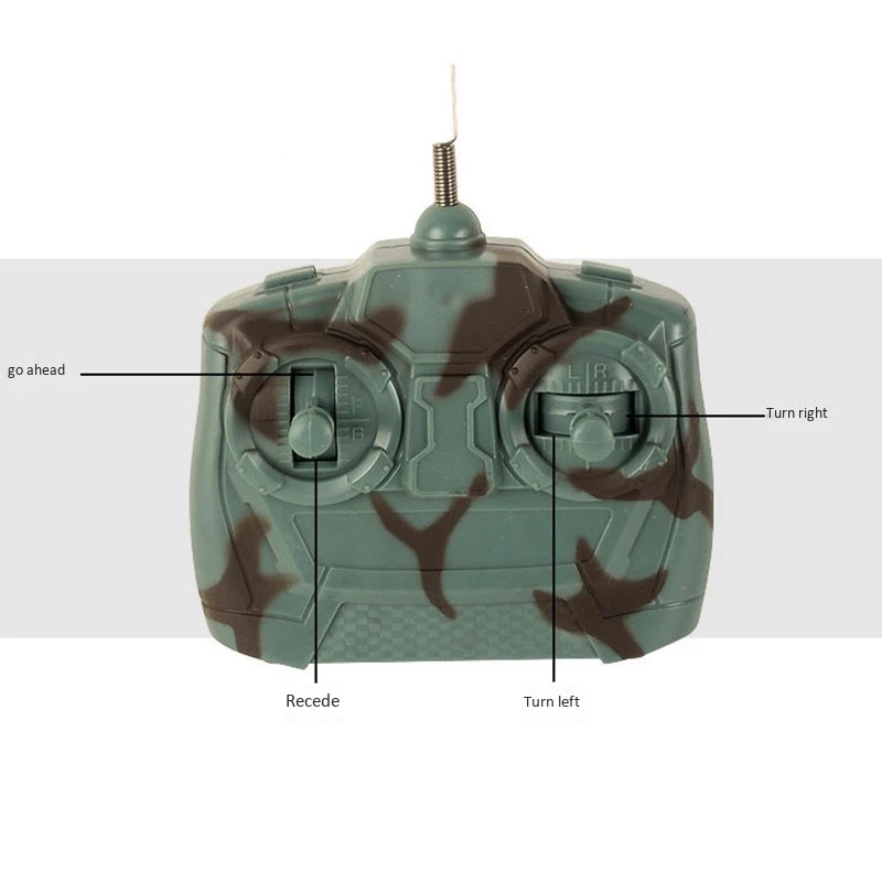 Лучшая цена 1:22 Радиоуправляемый танк на радиоуправлении светодиодный Танк