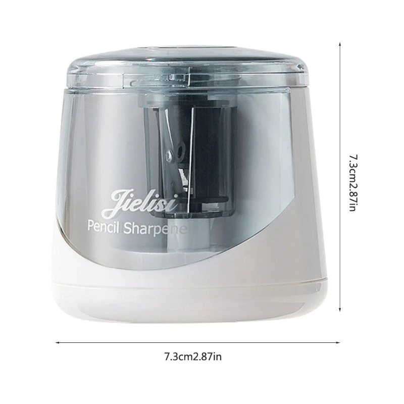 

Electric Pencil Sharpener Battery-Powered High-Speed Automatic for Wood Graphite Pencils Home Office School Classroom