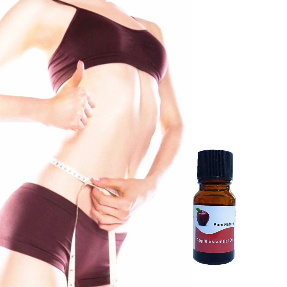 10 мл/бутылка для похудения в 7 дней яблоко эфирное масло живот Детокс гель живота