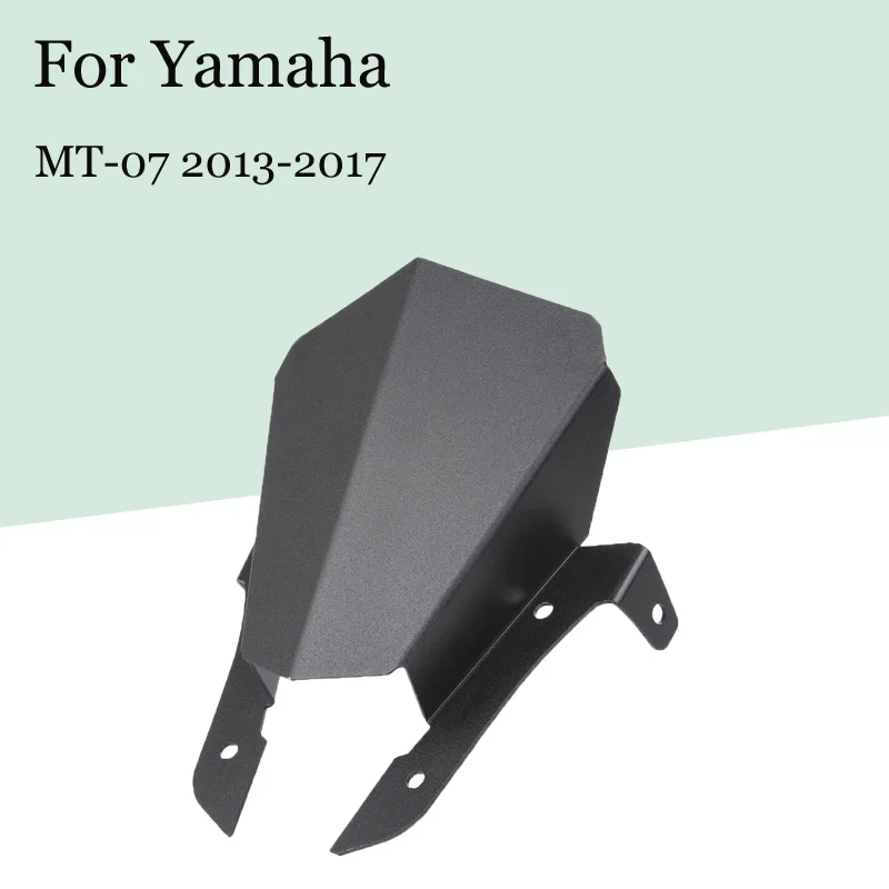 

Для Yamaha Mt07 MT-07 2013 2014 2015 2016 2017 мотоциклетный модифицированный лобовое стекло маленький корпус вентилятора аксессуары для мотоциклов обтекат...