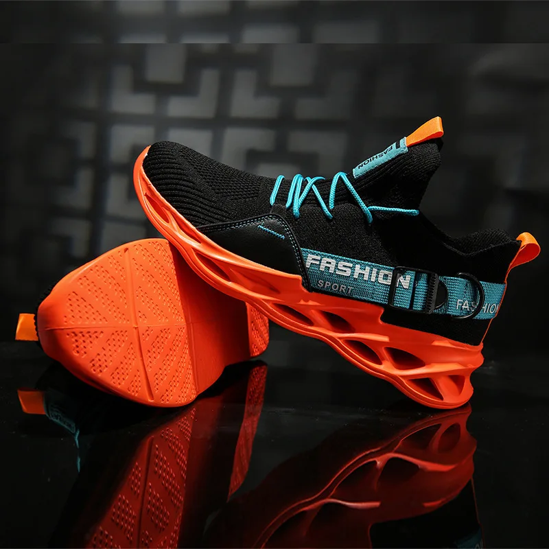 

Men Running Shoes Breathable Mesh Jogging Sneakers Men Athletic Shoes Men BreathableTrainers Light Weight Large Size Sneakers