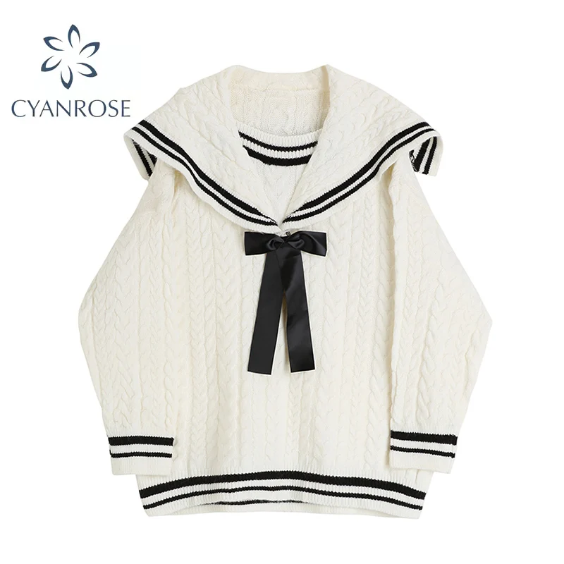 Женские вязаные пуловеры модный свитер в стиле преппи для женщин Новинка осени