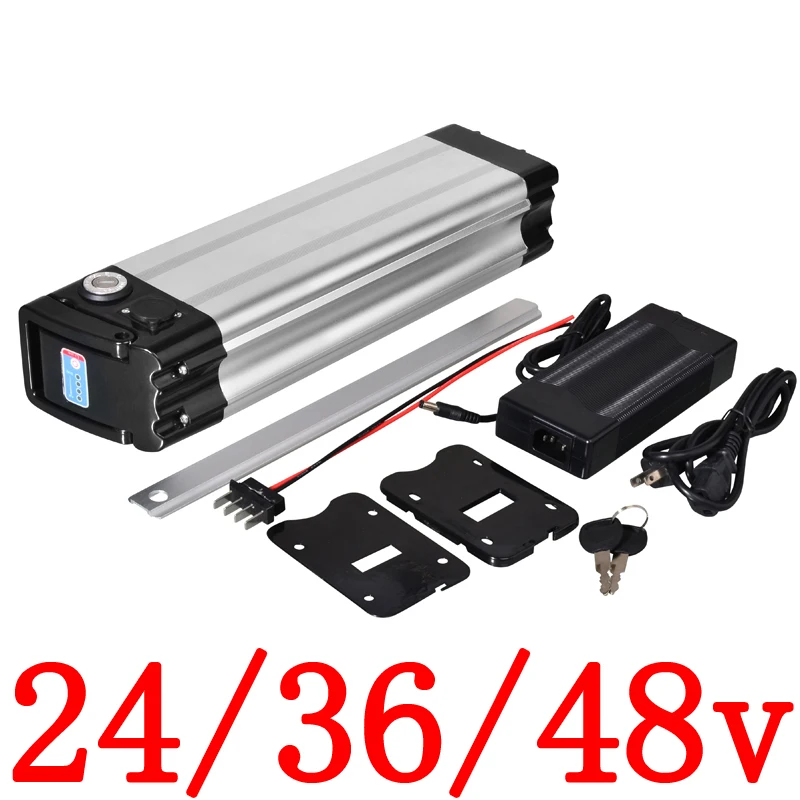 24V 36V 48V 52V электрический велосипед Батарея 8AH 10AH 12AH 13AH 15AH 17AH 18AH 20AH 25AH 30AH литий