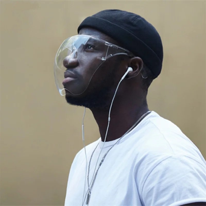 

Men's Women's Faceshield Protective Glasses Goggles Safety Blocc Glasses Anti-Spray Mask Protective Goggle Glass Sunglasses mask