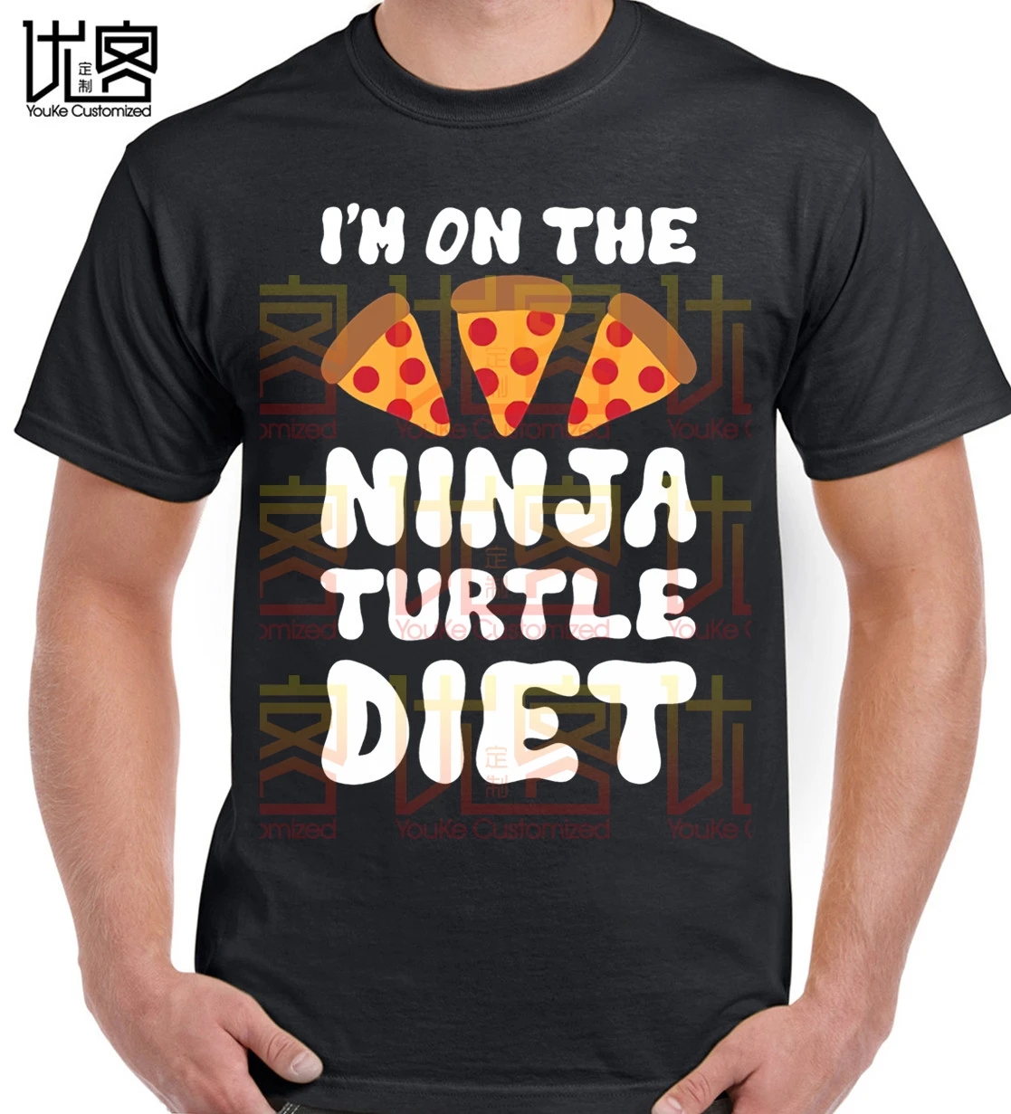 

I'm On The Ninja Turtle Diet Mens T-Shirt