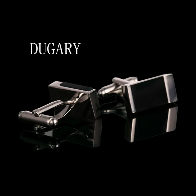 

DUGARY Luxury shirt cufflinks for men's Brand cuff buttons cuff links High Quality Square wedding abotoaduras Jewelry gemelos