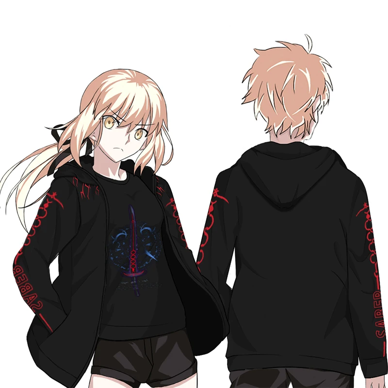 Флисовая толстовка с капюшоном на молнии принтом | Тематическая одежда и