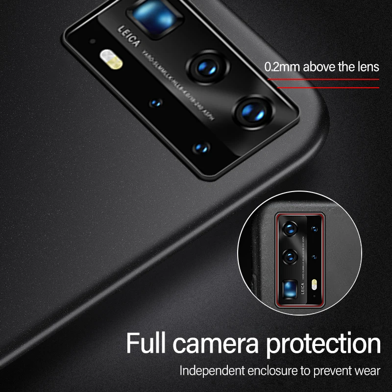 ultra thin magnetic hard matte pc phone case for huawei p40 p30 p20 pro lite mate 40 30 20 honor frosted protection cover coque free global shipping