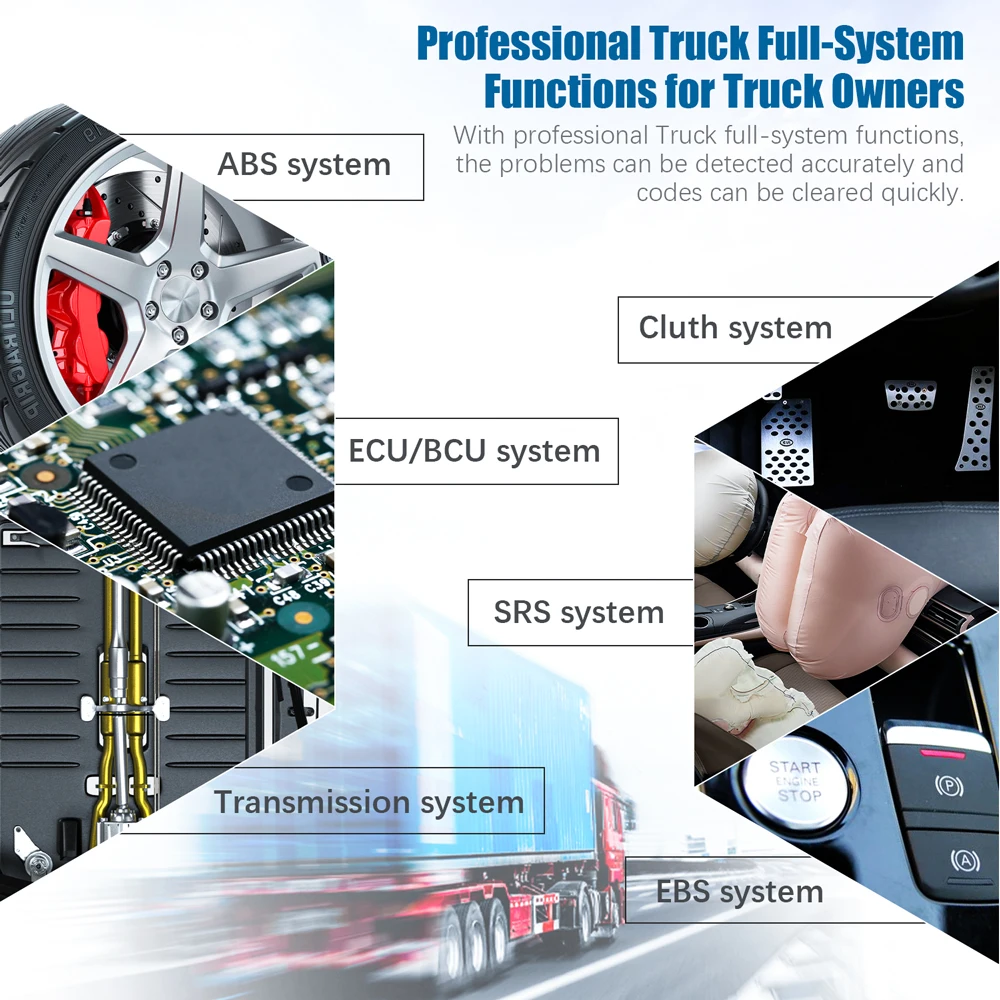 Fcar F506 Pro автомобильный диагностический инструмент для Isuzu UD Hino Fuso грузовик пикап