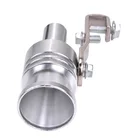 Универсальный звуковой симулятор автомобиля турбо свисток выхлопная труба глушитель продув Тюнинг автомобиля алюминий SMLXL глушитель s