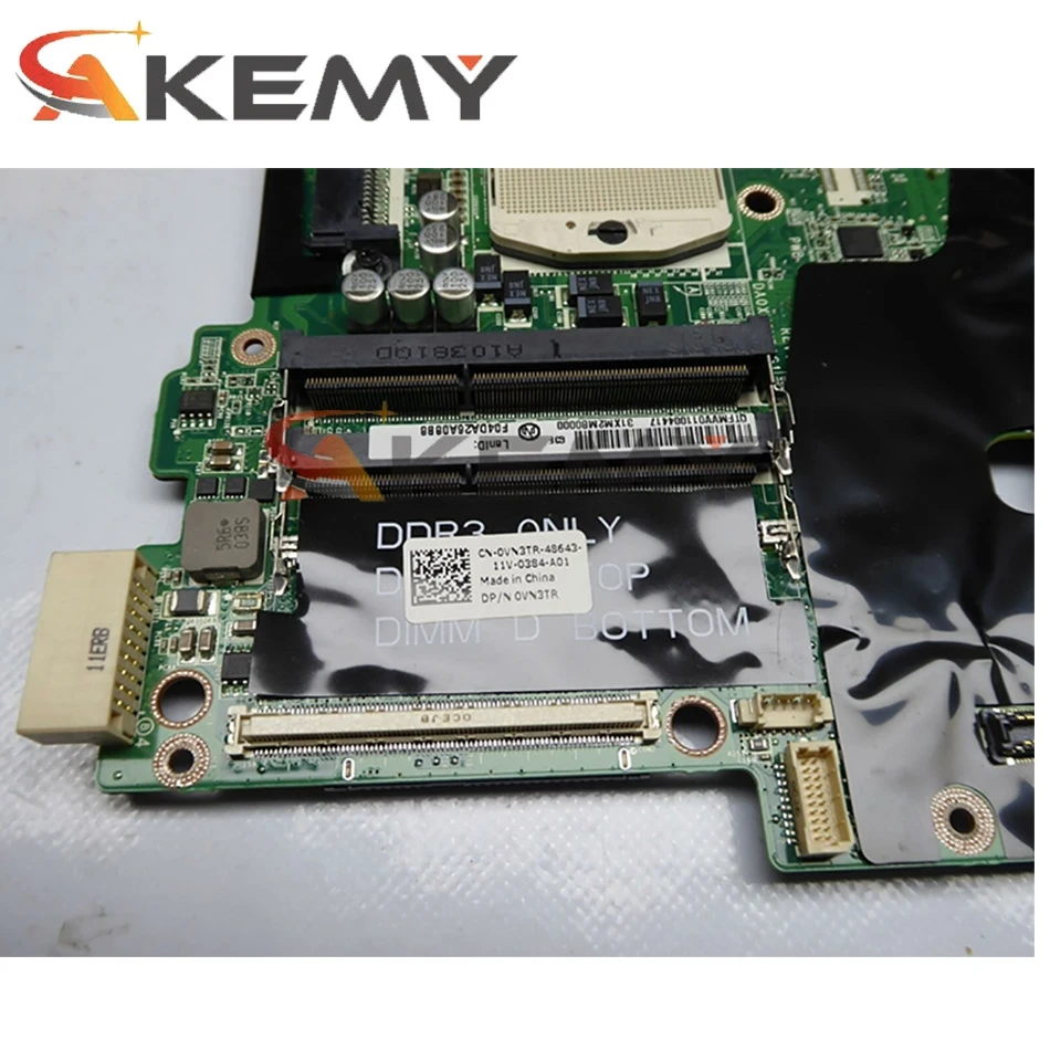 

For Dell M6500 Laptop Motherboard DA0XM2MBAG1 CN-0VN3TR 0VN3TR VN3TR MAIN BOARD with 4 Memory Slots 100% working