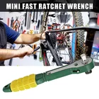 1 шт. мини 14 Регулируемый ключ с храповым механизмом шестигранный двунаправленный Крутящий Момент Отвертка стержень быстроразъемный ключ инструменты для ремонта