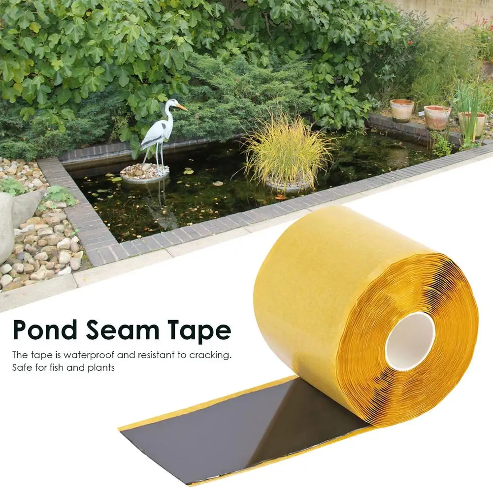 

Самоклеящаяся лента для подкладки в пруд, практичный лайнер, безопасная герметичная лента для патчей, отверстий и трещин