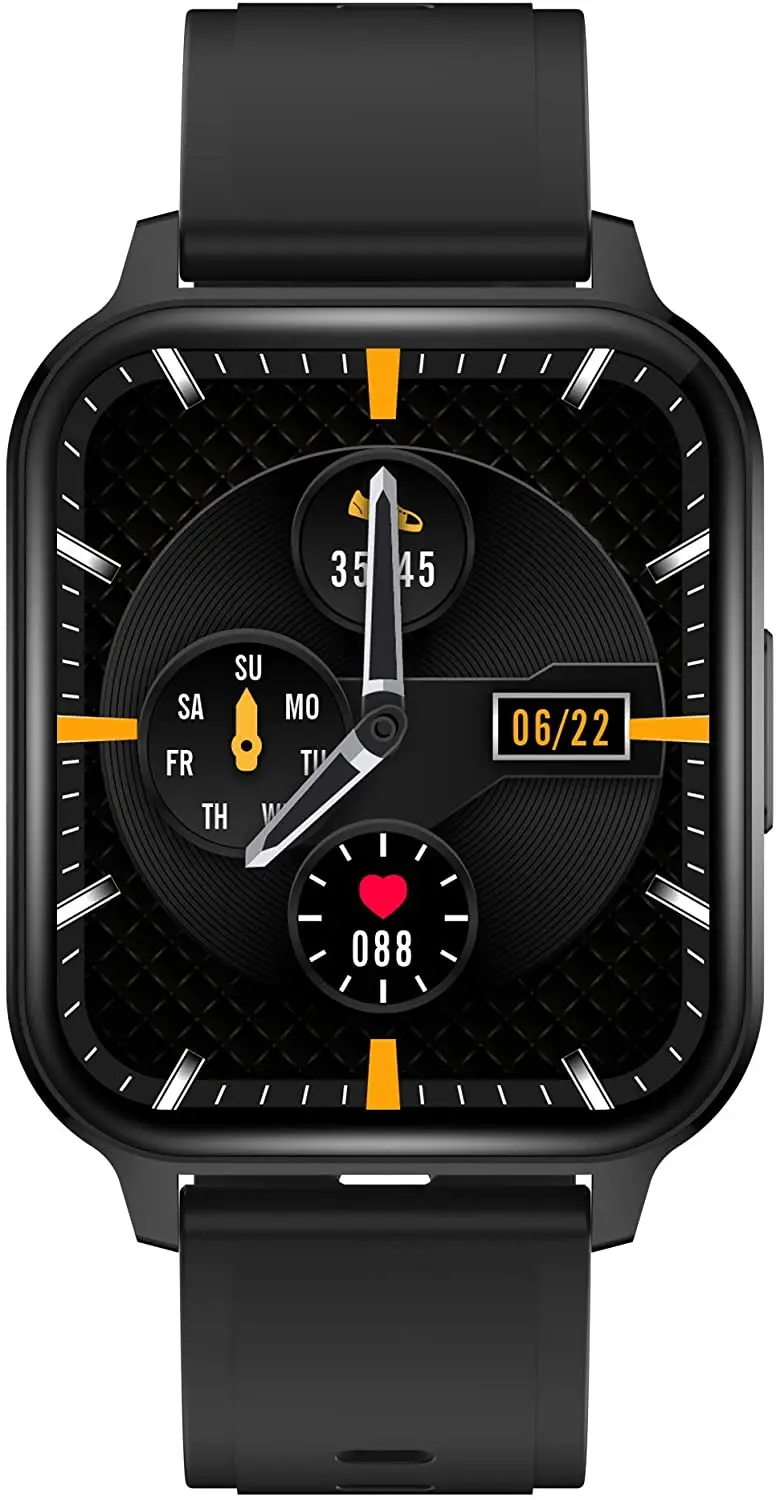 

Smart Watch Fitness Tracker Heart Rate Monitor Step Calorie Counter Sleep Monitor Music Control IP68 Water Resistant 1.7" Screen