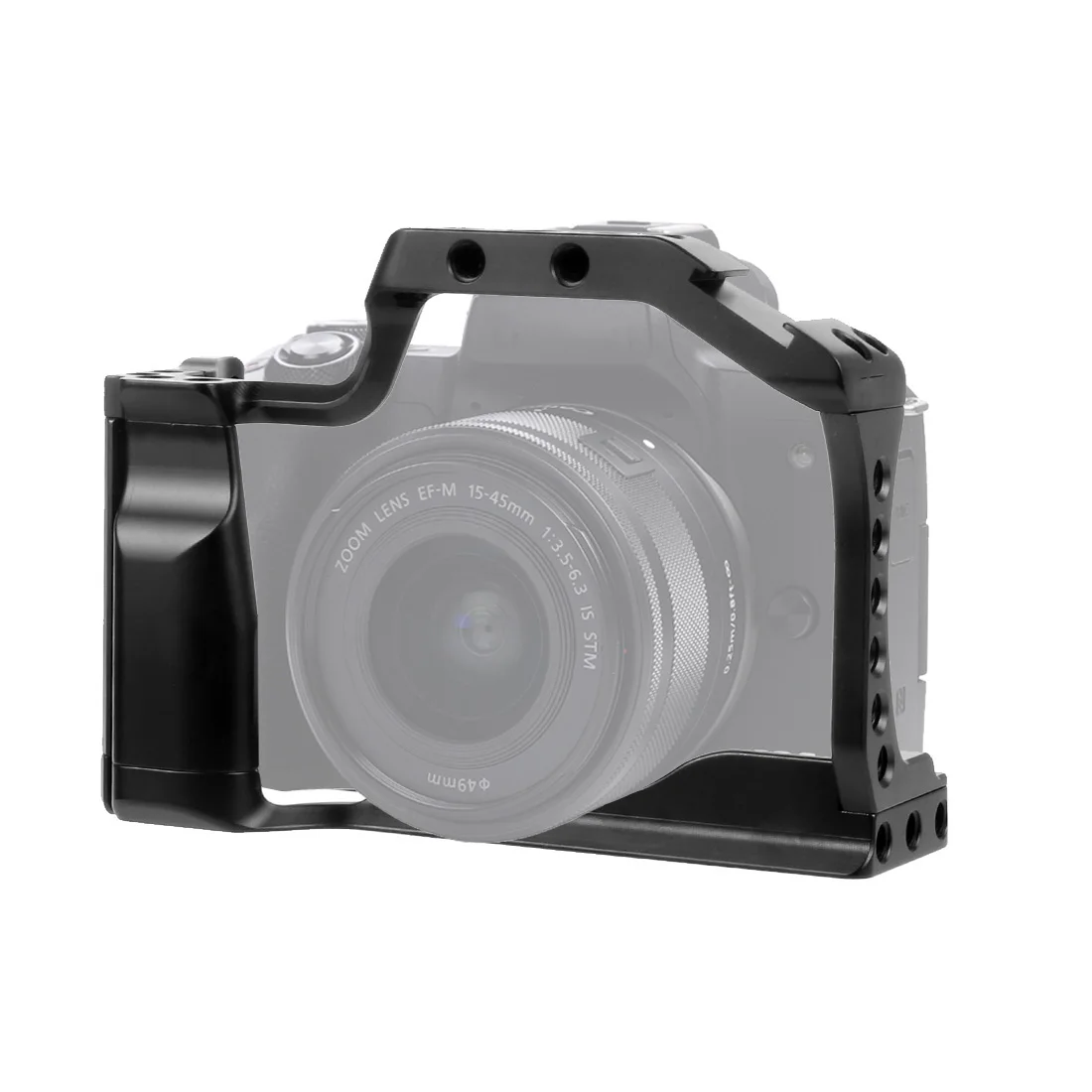 

Алюминиевый корпус для камеры с ЧПУ для Canon EOS M50/M5 SLR Чехол быстросъемная пластина крепление Холодный башмак Расширительная крышка поддержк...