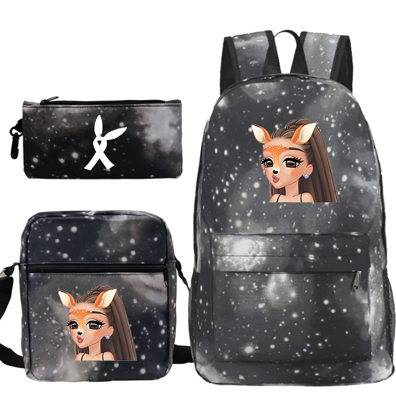 Новая сумка Mochila Ariana Grande, рюкзак с принтом, школьная сумка для мальчиков и девочек, дорожная сумка, рюкзак для ноутбука-подростка, пеналы для ручек - Цвет: bagpack 7
