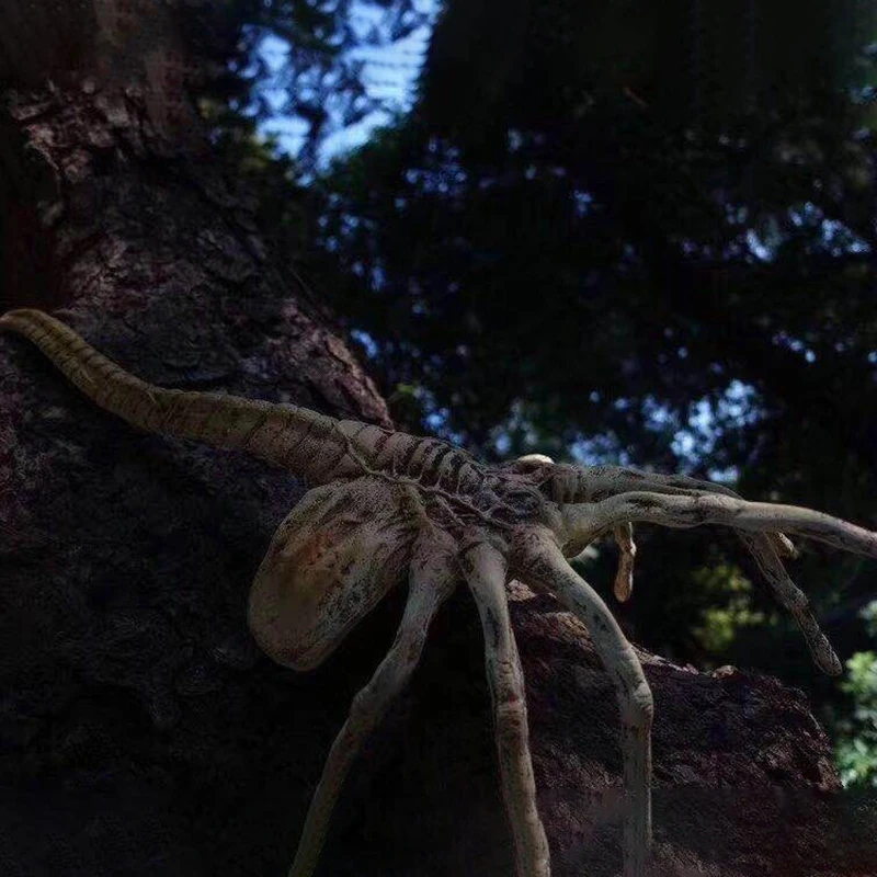 

Lifesize 1:1 Scale Sci-fi Movies Aliens Covenanting Facehugger Official Covenant Poseable Prop Figure Toy Personal Collection