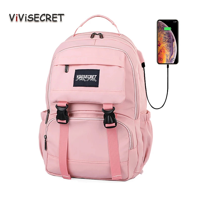 Женский рюкзак для ноутбука с USB зарядкой и защитой от кражи|Женские рюкзаки| |